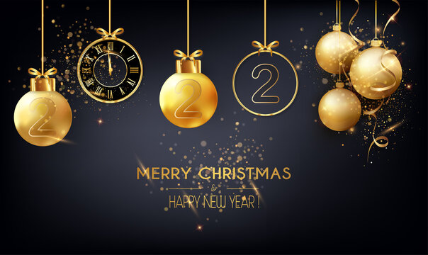 Merry Christmas And Happy New Year 2022 Banner Year 2022" Images – Browse 3,157 Stock Photos, Vectors, And Video | Adobe  Stock