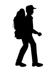 adventurer character silhouette