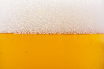 vaso de cerveza primer plano