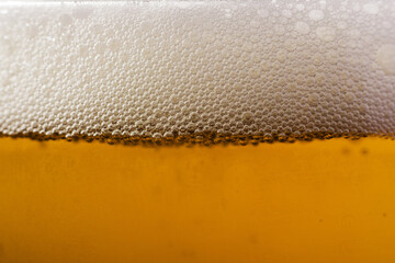 vaso de cerveza primer plano