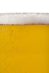 vaso de cerveza primer plano