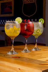 Italian sodas cocktail