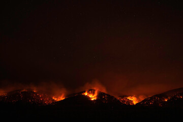 Fire, Back burning, Broke, NSW, Australia