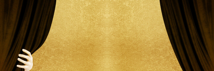 close up of a curtain