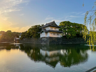 Fototapeta na wymiar Tokyo Imperial Palace