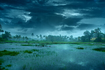 Landscape Photography - rainy day with cloudy sky, Landscape Photography - rainy day with cloudy...