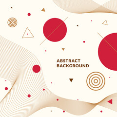 Obraz premium Geometrical Japan Abstract Backgroud Vector EPS.10