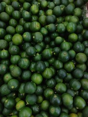 Calamansi Lime top view.