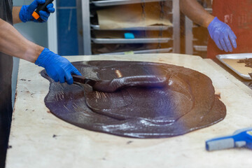 チョコレートのテンパリング