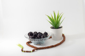 dates isolated on white background