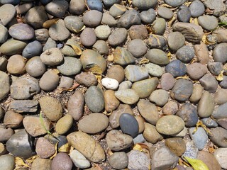 stones on the beach