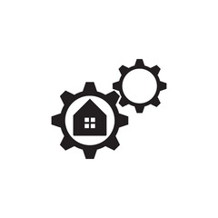 house repair icon vector and tools icon vector