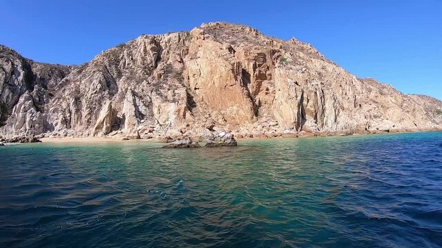 Coastline in Los Cabos, Mexico Baja
