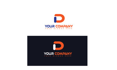 Letter Logo - D Letter Alphabet Logo Design Template for your business or service