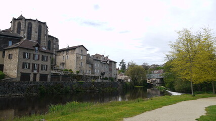 village typique dans le Limousin (France)