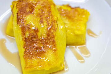 フレンチトーストのアップ画像