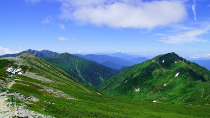 Fototapeta premium 山の風景