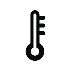 Thermometer icon vector graphic illustration