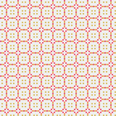 Abstract Cross Pattern generative computational art illustration