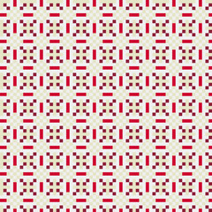 Abstract Cross Pattern generative computational art illustration