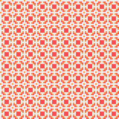 Abstract Cross Pattern generative computational art illustration