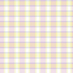 Yellow Asymmetric Plaid textured Seamless Pattern