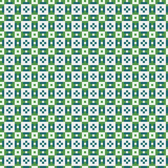 Fototapeta premium Abstract Cross Pattern generative computational art illustration