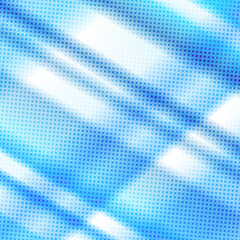 Naklejka premium 90-s style. Creative illustration in halftone style with pink and blue gradient. Abstract colorful geometric background. Pattern for wallpaper, web page, textures