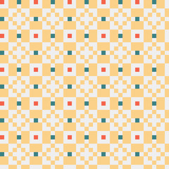 Abstract Cross Pattern generative computational art illustration