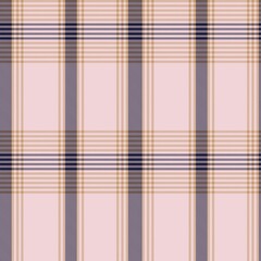 Pink Navy, Asymmetric Plaid textured Seamless Pattern-