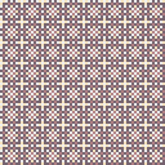 Abstract Cross Pattern generative computational art illustration