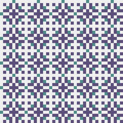 Abstract Cross Pattern generative computational art illustration