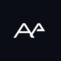 Initial Letter AA Logo Design