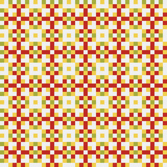 Abstract Cross Pattern generative computational art illustration