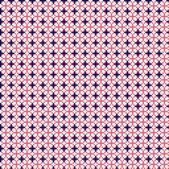 Abstract Cross Pattern generative computational art illustration