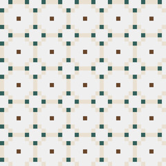 Abstract Cross Pattern generative computational art illustration