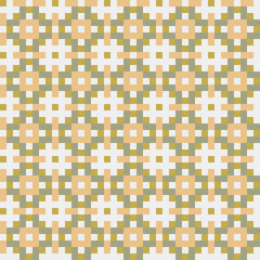 Abstract Cross Pattern generative computational art illustration