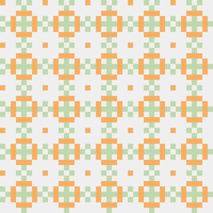 Abstract Cross Pattern generative computational art illustration
