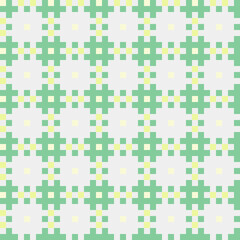 Abstract Cross Pattern generative computational art illustration