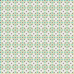 Abstract Cross Pattern generative computational art illustration