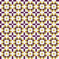 Abstract Cross Pattern generative computational art illustration