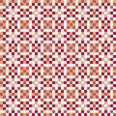 Abstract Cross Pattern generative computational art illustration
