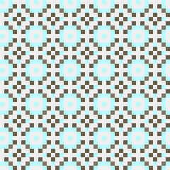 Abstract Cross Pattern generative computational art illustration