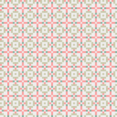 Abstract Cross Pattern generative computational art illustration