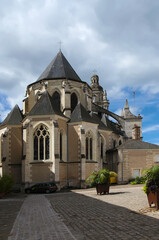 Fototapeta na wymiar Blois, France. Cathedral Saint Louis