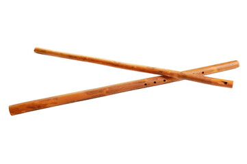 flute musical instrument from the romanian native folk