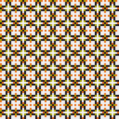 Abstract Cross Pattern generative computational art illustration