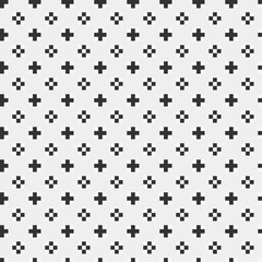 Abstract Cross Pattern generative computational art illustration