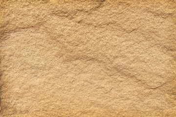 Close up sandstone natural brown background with space