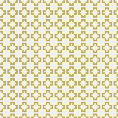 Abstract Cross Pattern generative computational art illustration